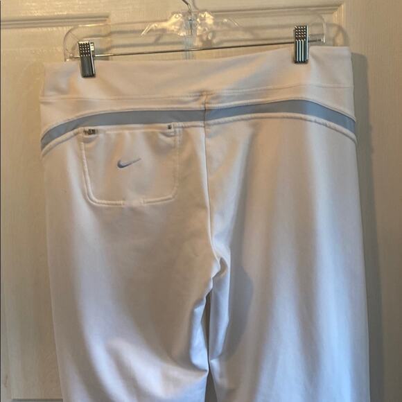 Nike Fit Dry women’s L white activewear track pants - Picture 5 of 6